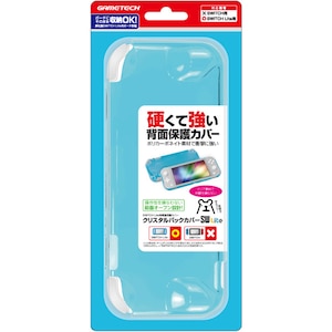 �Q�[���e�b�N�b�ySwitch Lite�z�N���X�^���o�b�N�J�o�[ SW Lite (�N���A�u���[)�bSWF2156