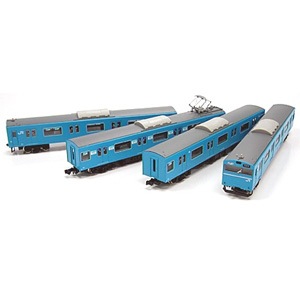 N) 1212T JR103系N40体質改善車 スカイブルー 高運転台4輌編成