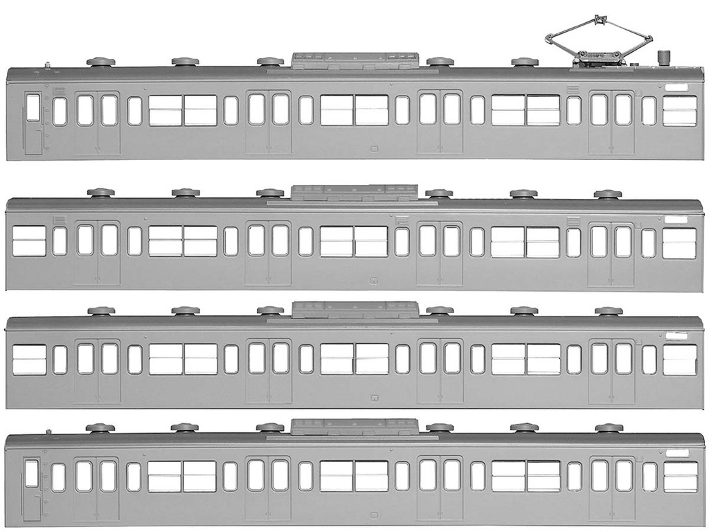 国産超激安中村精密　NP電車シリーズ　国鉄103系キット　クモハ103系キット1両、未組み立て品 その他