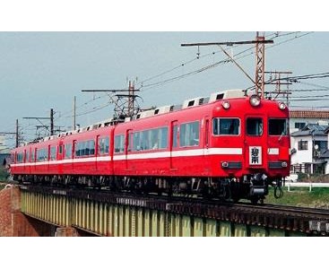 GM 名鉄7700系 白帯車1990（妻面窓付き）基本2両編成セット 品番