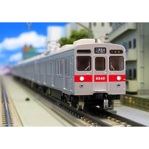 (N) 30374 東急電鉄8500系（大井町線・8640編成・赤帯）5両編成セット（動力付き）【在庫処分】