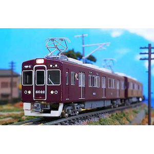 (N) 30997 阪急6000系（旧塗装・今津（南）線・甲陽線）3両編成セット（動力付き）