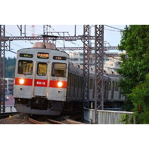 (N) 31507 東急電鉄8500系(8615編成・黄色テープ付き)増結用中間車6両セット(動力無し)