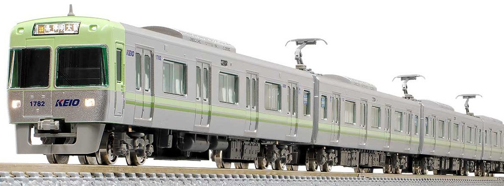 鉄道模型　1/150 京王1000系(6次車・ライトグリーン) 5両編成セット 動力付き [31708] 西武 20000系 (新宿線・20157編成・白ライト) 8両編成セット
