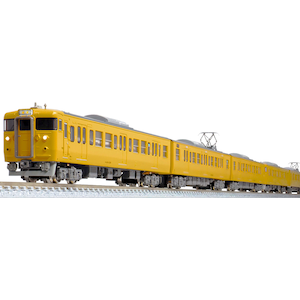 (N) 31725 JR115系1000番台（30N車・D-10+D-16編成・黄色）6両編成セット（動力付き）【在庫処分】