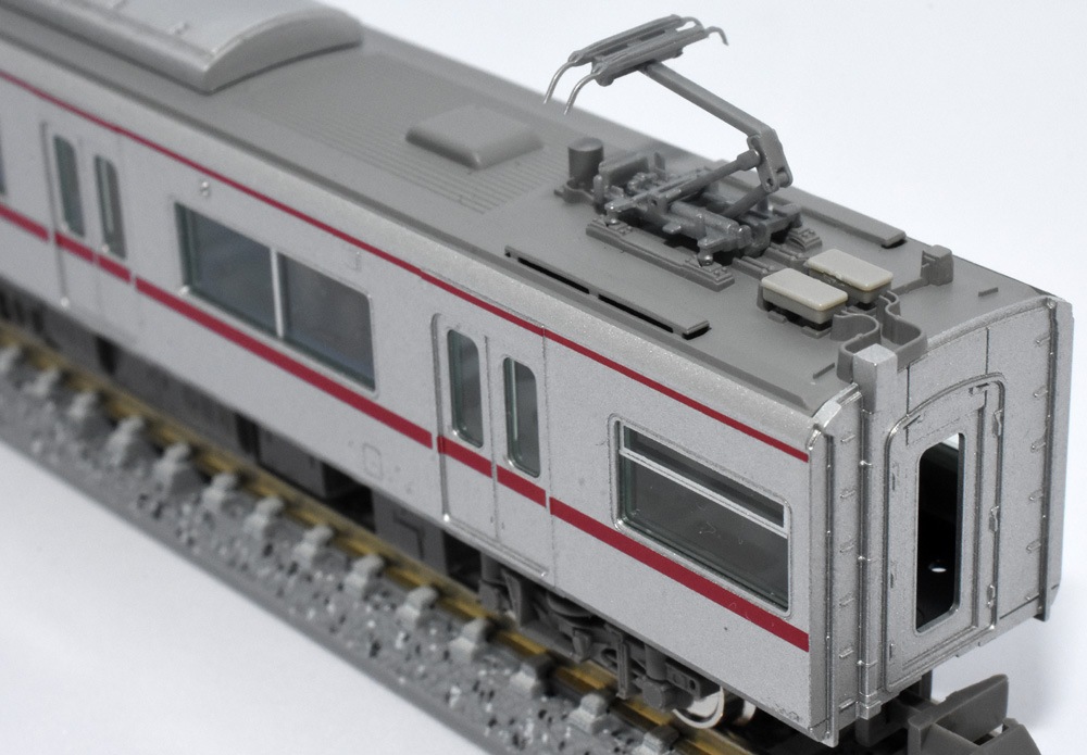 名鉄3300系 4両編成セット　グリーンマックス　ライト点灯動力動作確認済 30523＞名鉄3300系（4次車）基本4両編成セット（動力付き）｜N