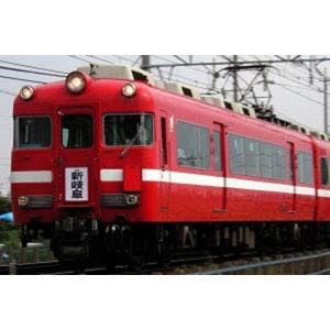 グリーンマックス4329/4330名鉄7700系白帯車妻面窓付き増結４両セット