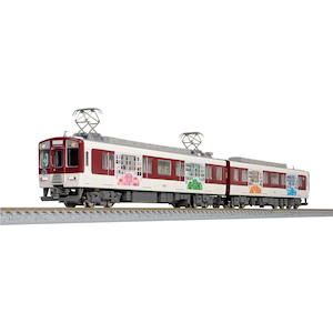 (N) 50778 近鉄1430系（デコレーショントレイン「高安まなびやま」）2両編成セット（動力付き）