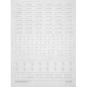�O���[���}�b�N�X�b(N) 6369 �ԗ��}�[�N ���S�L�n23�`(��)�bGM6369 ϰ� ���·�23��