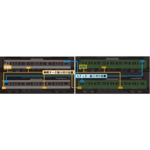 �O���[���}�b�N�X�b(N) 7304 JR113/115�n�p�X�e�b�J�[No.2(�����{�G���A2)�bGM 7304