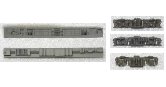 台車編のみ N) 8514 動力台車枠・床下機器セット B-05 （DT21／24／33＋3M