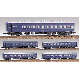 【再生産】(N) 103 寝台急行列車 5両編成セット(未塗装組立キット)【在庫処分】