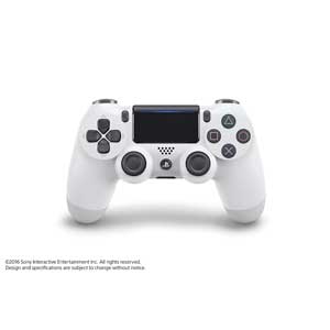 PS4】ワイヤレスコントローラー（DUALSHOCK 4）グレイシャー・ホワイト