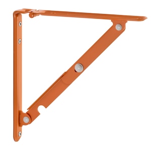 �c粋����H�Ə��b�u���P�b�g���t�b�N�V���[�Y Folding bracket S #04 �I�����W 1�g(2�{)�b854-1092
