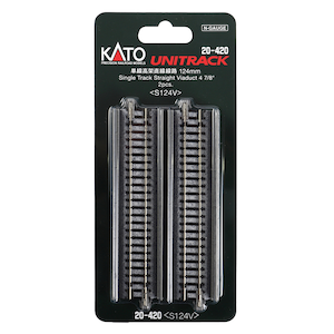 �J�g�[�b(N) 20-420 ���j�g���b�N �P�����˒������H124mm 2�{����bKATO 20-420