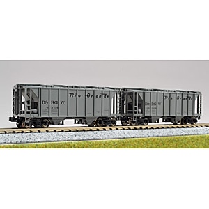 (N) 186-0208 ACF 70 Ton Closed Side Hoppers RG Set ＃2