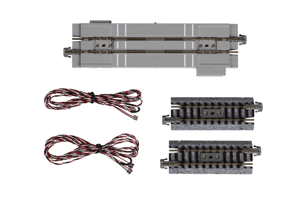 ☆美品☆ KATO 20ー052 自動踏切S基本セット 複線化セット KATO】自動踏切S基本セット&複線化セット