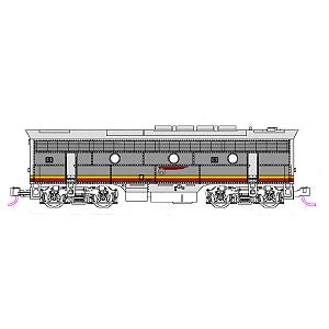 (N) 176-1122 F3B AT＆SF ウォーボンネット塗装 後期形 ＃18/18C/16/16C