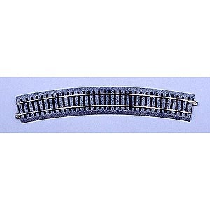 (HO) 2-230 HOユニトラック 曲線線路 R670-22.5゜(4本入)