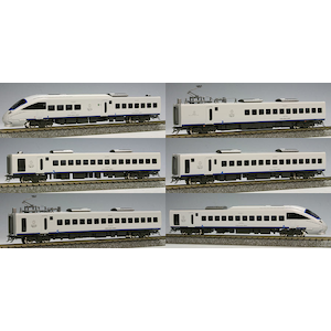 N) 10-286 JR九州 885系交流特急形電車「白いソニック」6両セット 