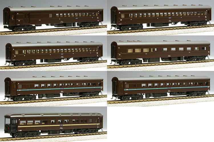 KATOスハ44系特急つばめフルセット10-534+10-535+C62東海道形日本国有鉄道