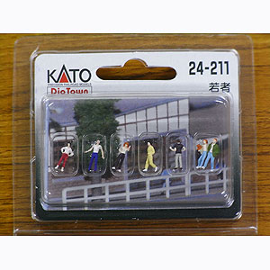 KATO Nゲージ 若者 24-211 ジオラマ用品
