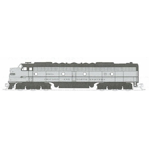 N) 176-5361 E8A シカゴ＆ノースウエスタン鉄道 #5021B (黄色/緑