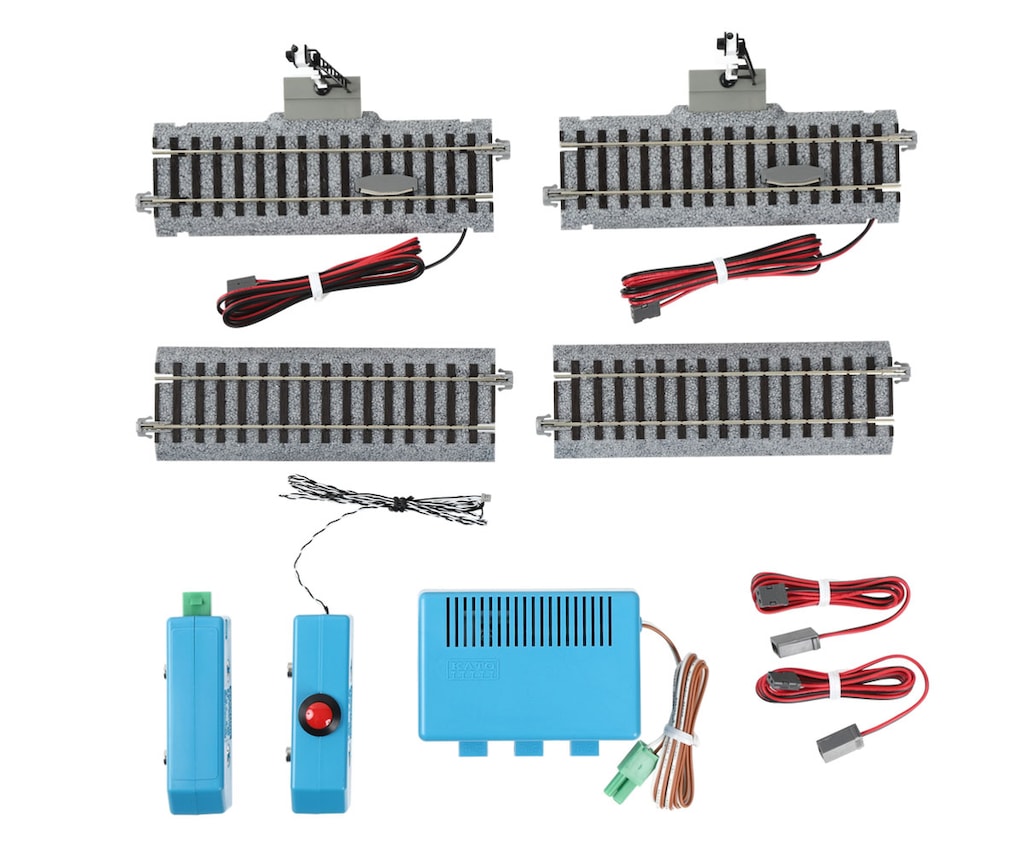 KATO　HV21　3灯式自動信号機Sセット カトー HV21 HOユニトラック 3灯式自動信号機Sセット 3-131