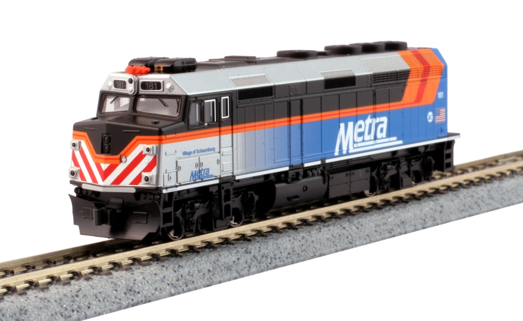 再生産】(N) 176-9106 F40PH シカゴ・メトラ 新塗装 #181 シャン