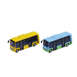 (N) 23-600A  日野ポンチョ イエロー・あおぞら(2台入)