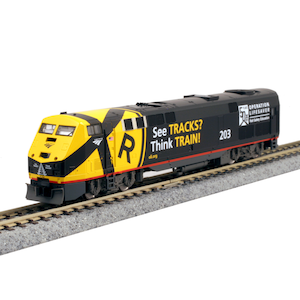 (N) 176-6039 P42 Amtrak Operation Lifesaver#203