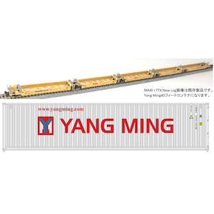 (N)106-6212 MAXI-I TTX New Logo 5両セット#759364 Yang Mingコンテナ搭載