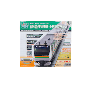 カトー｜【再生産】(N) 10-019 スターターセット E233系3000番台 東海道線・上野東京ライン｜ｶﾄｰ 10-019 ｽﾀｰﾀｰｾｯﾄ E233ｳｴﾉﾄｳｷｮｳﾗｲﾝ