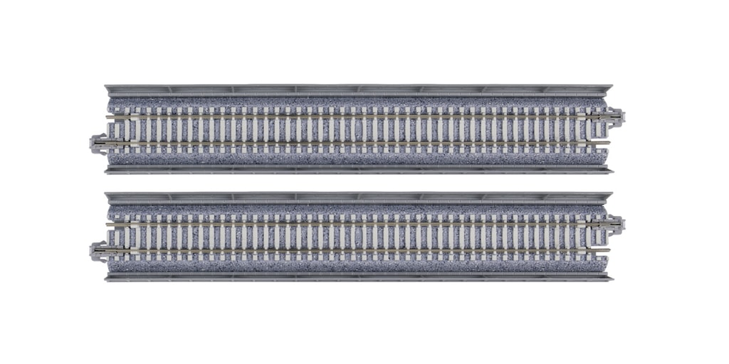 N) 20-413 PC単線高架直線線路 186mm (2本入) | カトー | カト- 20-413