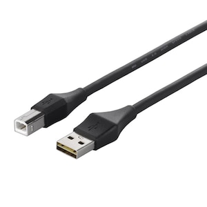 �o�b�t�@���[�b�ǂ�����USB�R�l�N�^�[�̗p USB2.0�P�[�u���iA to B�j 3.0m �u���b�N�bBSUABDU230BKA