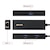 バッファロー｜BUFFALO｜USB-A接続 LANアダプター Giga対応 ハブ付（ブラック）｜LUD-U3-AU101BK