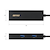 バッファロー｜BUFFALO｜USB-A接続 LANアダプター Giga対応 ハブ付（ブラック）｜LUD-U3-AU101BK