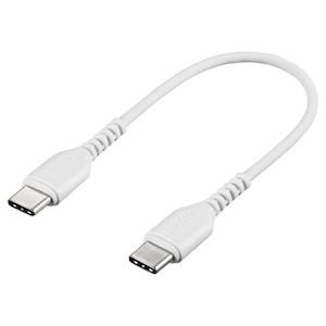 �o�b�t�@���[�bUSB2.0�P�[�u�� 0.1m�iC to C�j�z���C�g�bBSMPCCC101WH