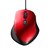 バッファロー｜有線 BlueLED 5ボタン ネオフィットマウス Sサイズ（レッド）｜BSMBU510SRD