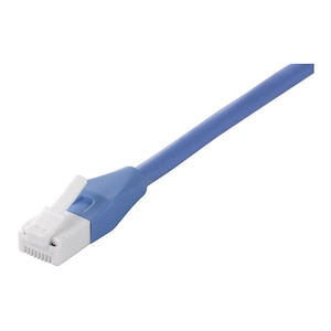 バッファロー｜Cat6A ツメの折れないLANケーブル 1.5m（ブルー）（ブルー）｜BSLS6ANU15BL