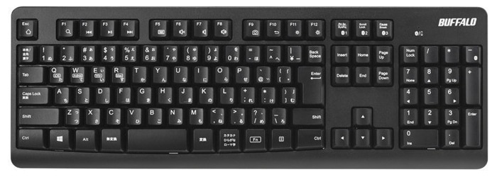 福袋売れ残りセール Bluetoothキーボード 日本語配列108キー（ブラック ゲーミングキーボード