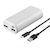 バッファロー｜モバイルバッテリー 10000mAh Type-C入出力対応 3ポート（ホワイト）｜BSMPB10030C3WH