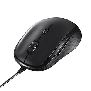 �o�b�t�@���[�b�L��BlueLED�}�E�X 5�{�^���i�u���b�N�j�bBSMBU310BK