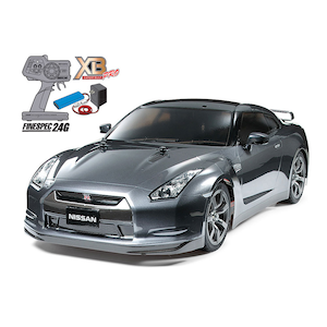 1/10 電動RC完成セット 2.4GHz XB NISSAN GT-R (TT-01 TYPE-E)【57779】