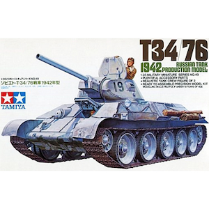 【再生産】1/35 ソビエト T34/76戦車 1942年型【35049】