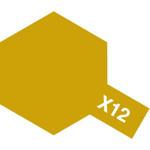 タミヤカラー エナメル X-12 ゴールドリーフ【80012】