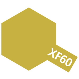 タミヤ｜タミヤカラー アクリルミニ XF-60 ダークイエロー【81760】｜T ｱｸﾘﾙﾐﾆ XF-60 ﾀﾞｰｸｲｴﾛｰ
