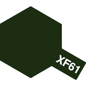 タミヤ｜タミヤカラー アクリルミニ XF-61 ダークグリーン【81761】｜T ｱｸﾘﾙﾐﾆ XF-61 ﾀﾞｰｸｸﾞﾘｰﾝ