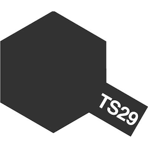 タミヤスプレー TS-29 セミグロス ブラック【85029】