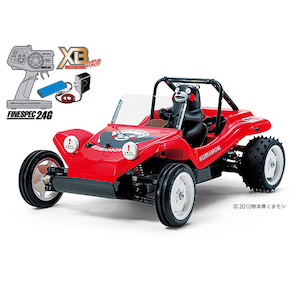 1/10 電動RC完成セット XB RCバギー くまモンバージョン レッド（DT-02シャーシ）【57884】